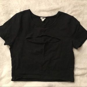 Cut out crop top